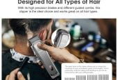 Professional Cordless Hair Clipper 150-min Working