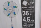 18inches Lontor rechargeable standing fan