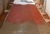 Concrete stamp floor