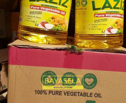 5 Litters Of Laziz Vegetable Oil And Other Sizes O