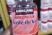 Kirkland Aceite de krill 500mg krill oil X 160