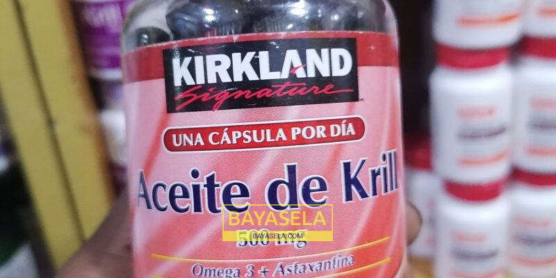 Kirkland Aceite de krill 500mg krill oil X 160