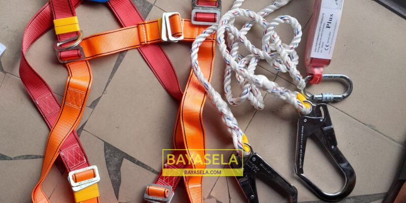 Harness belt with double hook