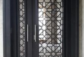 Laser cut door