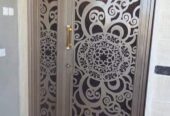 Laser cut door