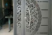 Laser cut door