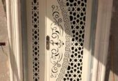 Laser cut door