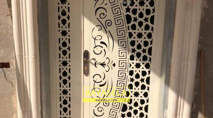 Laser cut door