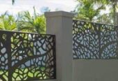 Laser cut fence rail