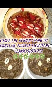 The real powerful native doctor in Nigeria