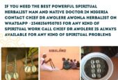 The best powerful spiritual herbalist in nigeria